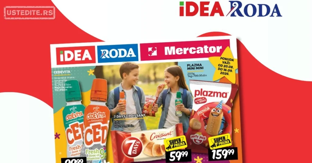 Roda & Idea katalog SPECIJAL SLATKIŠA 20.8-16.9.2026.