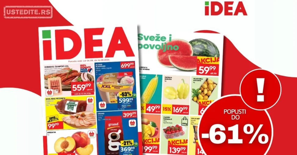 Idea katalog 6-16.8.2026.