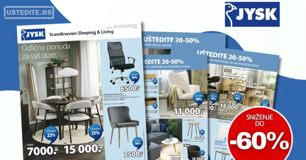 Jysk katalog 26.8-1.9.2026.