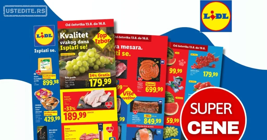 Lidl katalog 13-19.8.2026.