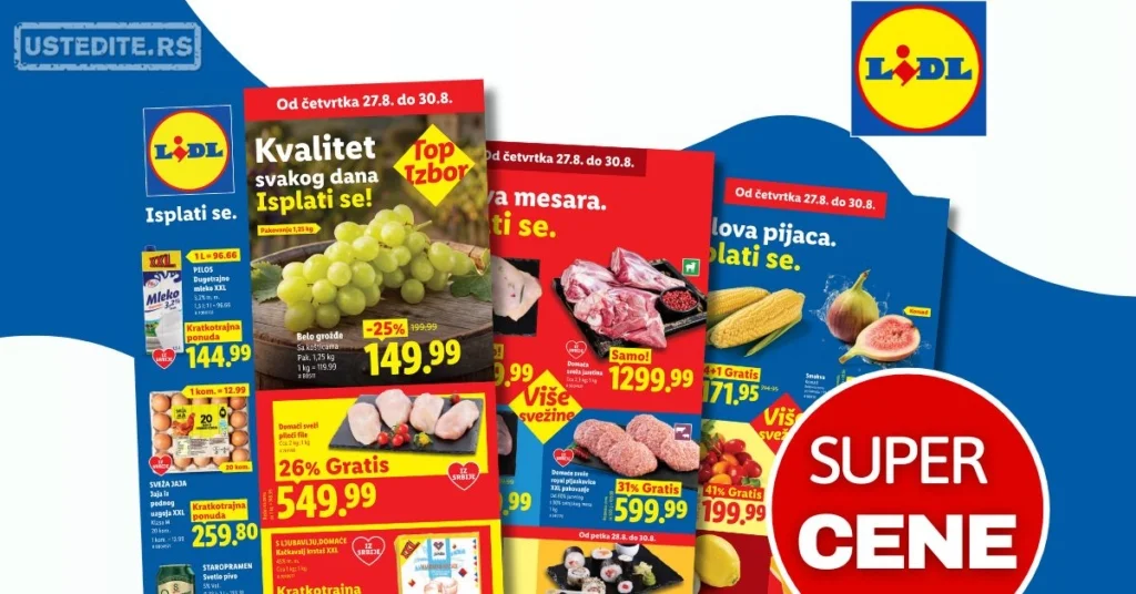 Lidl katalog 27.8-2.9.2026.