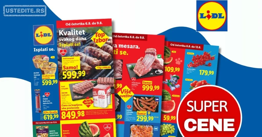 Lidl katalog 6-12.8.2026.
