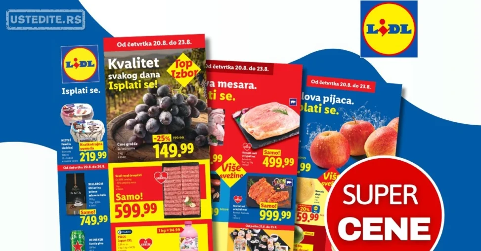 Lidl katalog 20-26.8.2026.