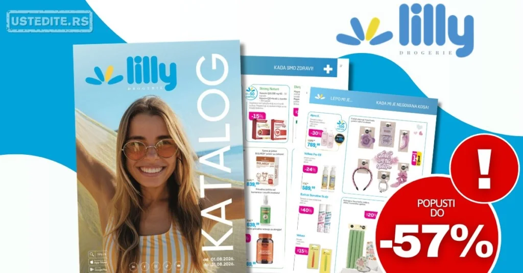 Lilly katalog AVGUST 2026.