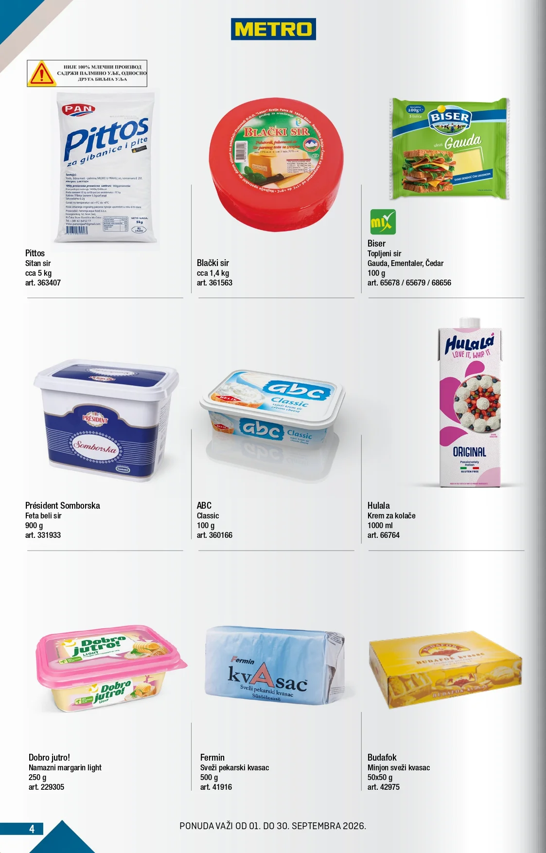 Metro katalog 1-30.9.2026. - str. 4