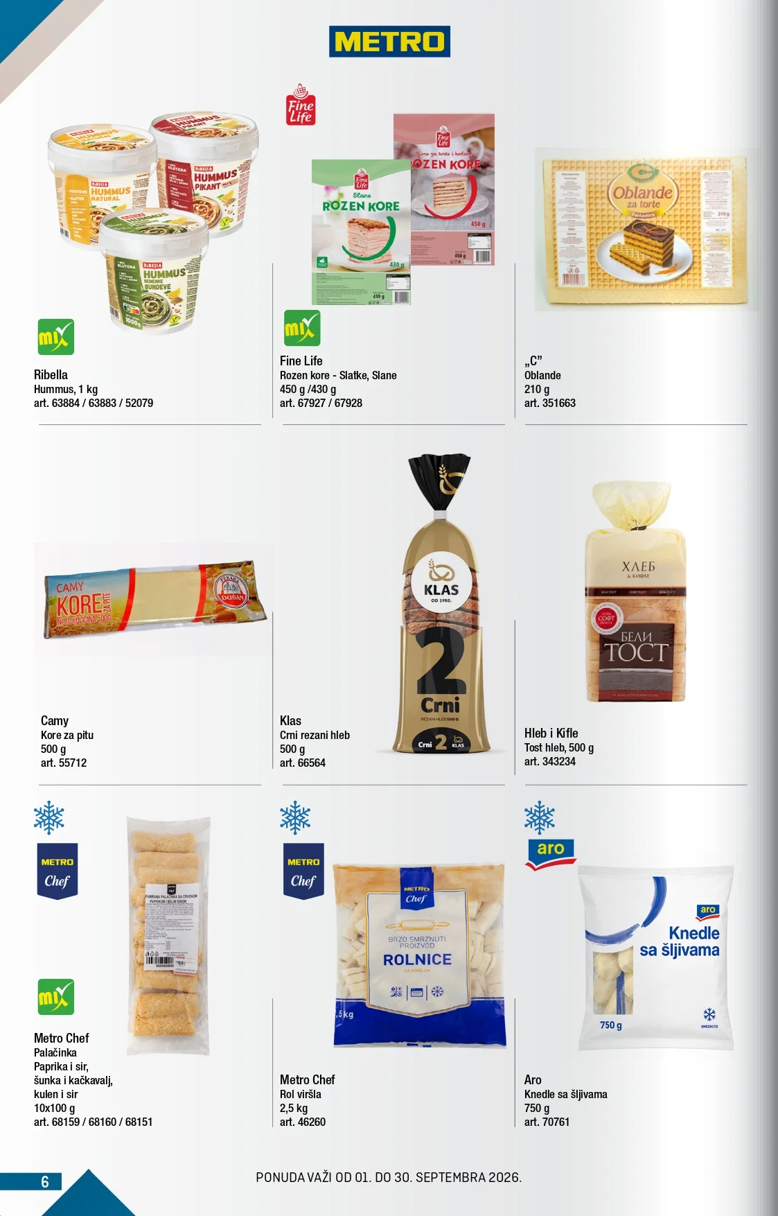 Metro katalog 1-30.9.2026. - str. 6