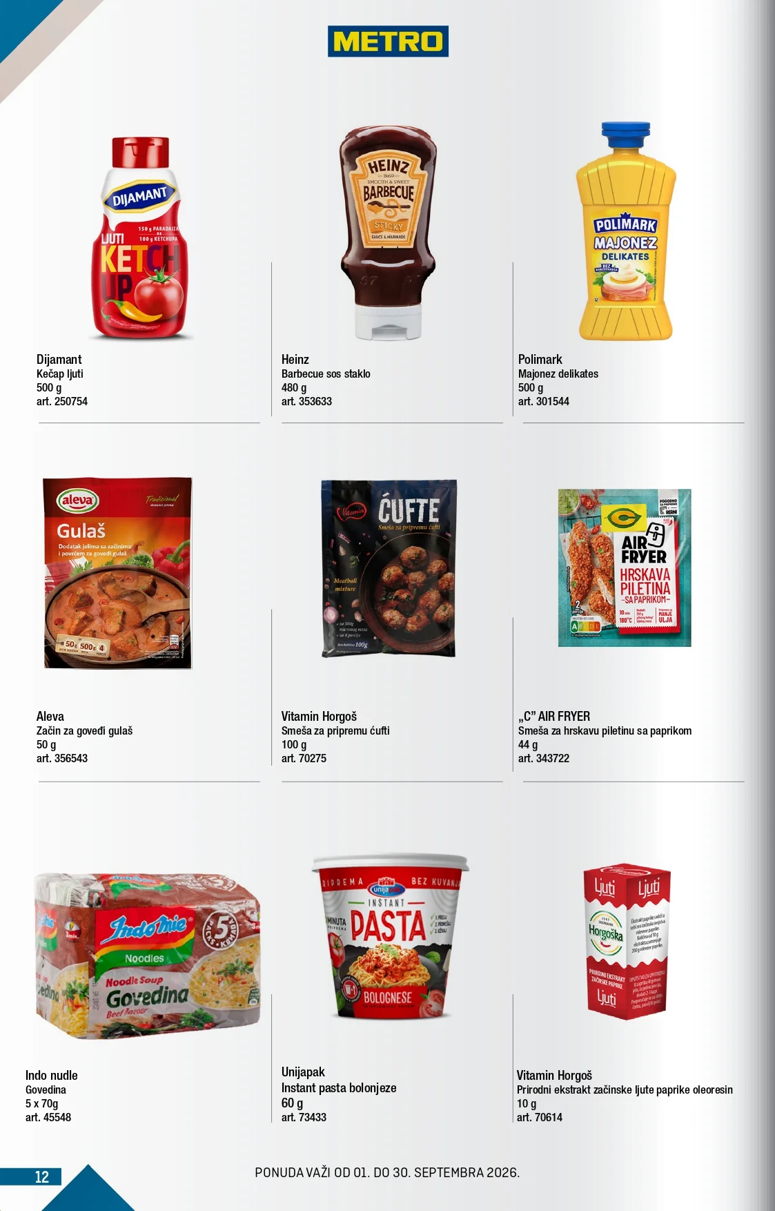 Metro katalog 1-30.9.2026. - str. 12