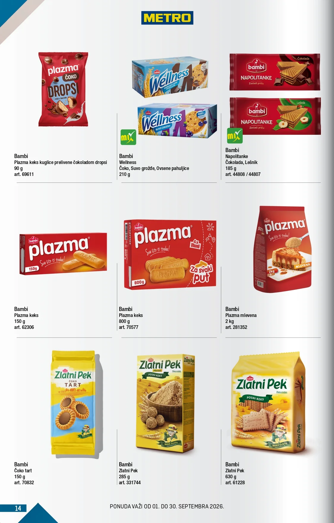 Metro katalog 1-30.9.2026. - str. 14