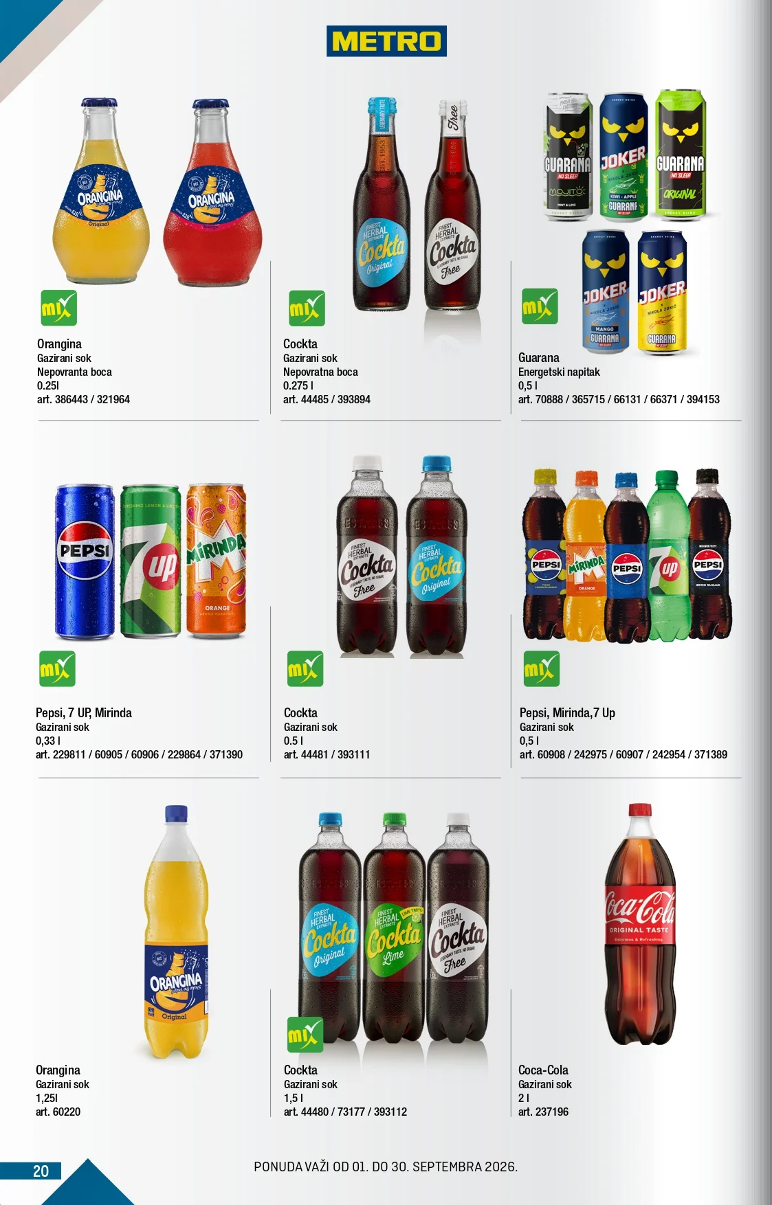 Metro katalog 1-30.9.2026. - str. 20