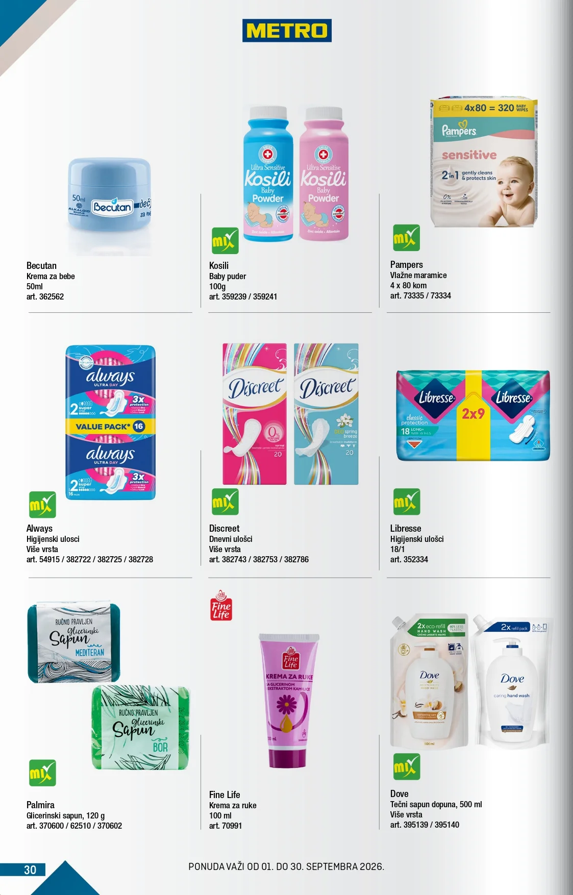 Metro katalog 1-30.9.2026. - str. 30