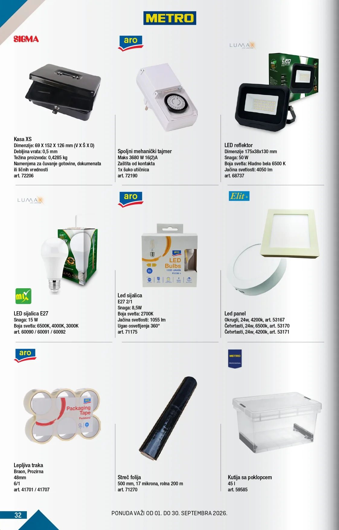 Metro katalog 1-30.9.2026. - str. 32