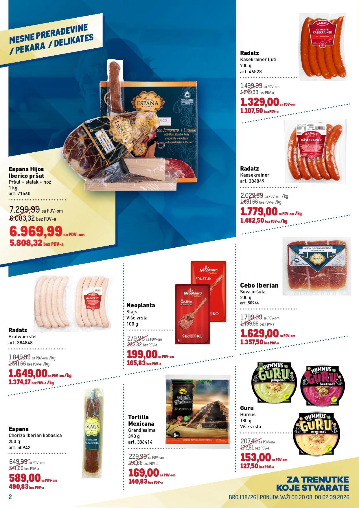 Metro katalog PREHRANA/NEPREHRANA 20.8-2.9.2026. - str. 2