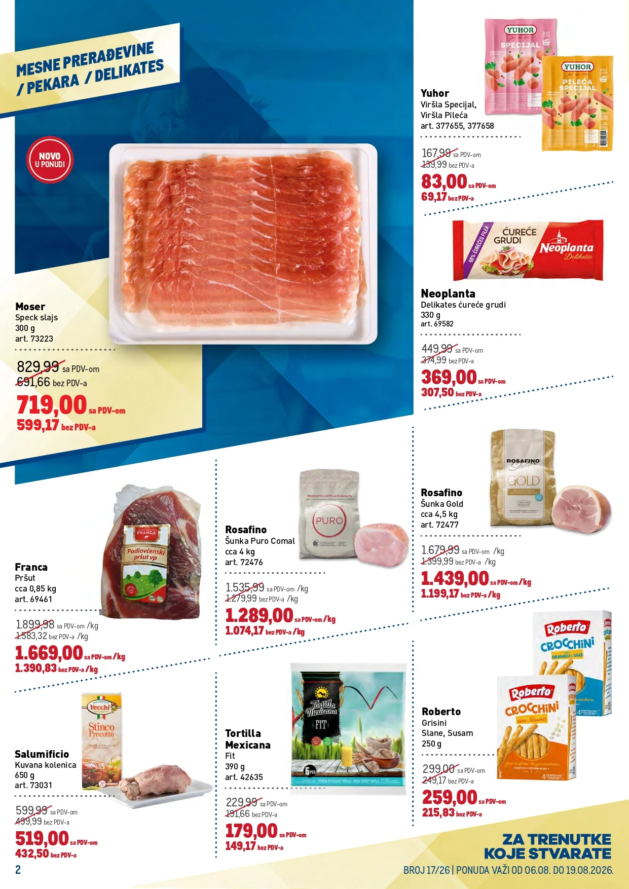 Metro katalog PREHRANA/NEPREHRANA 6-19.8.2026. - str. 2