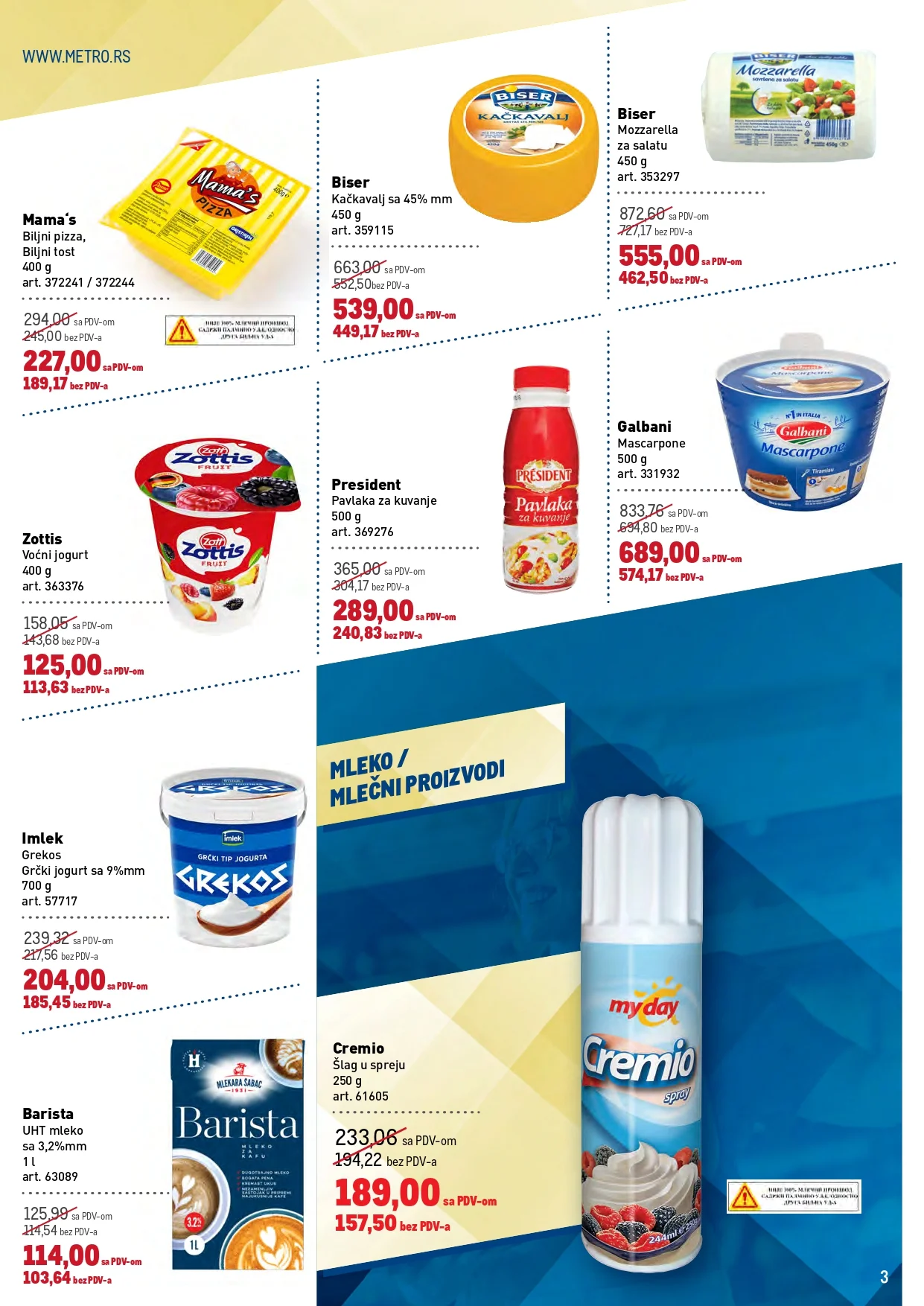 Metro katalog PREHRANA/NEPREHRANA 6-19.8.2026. - str. 3