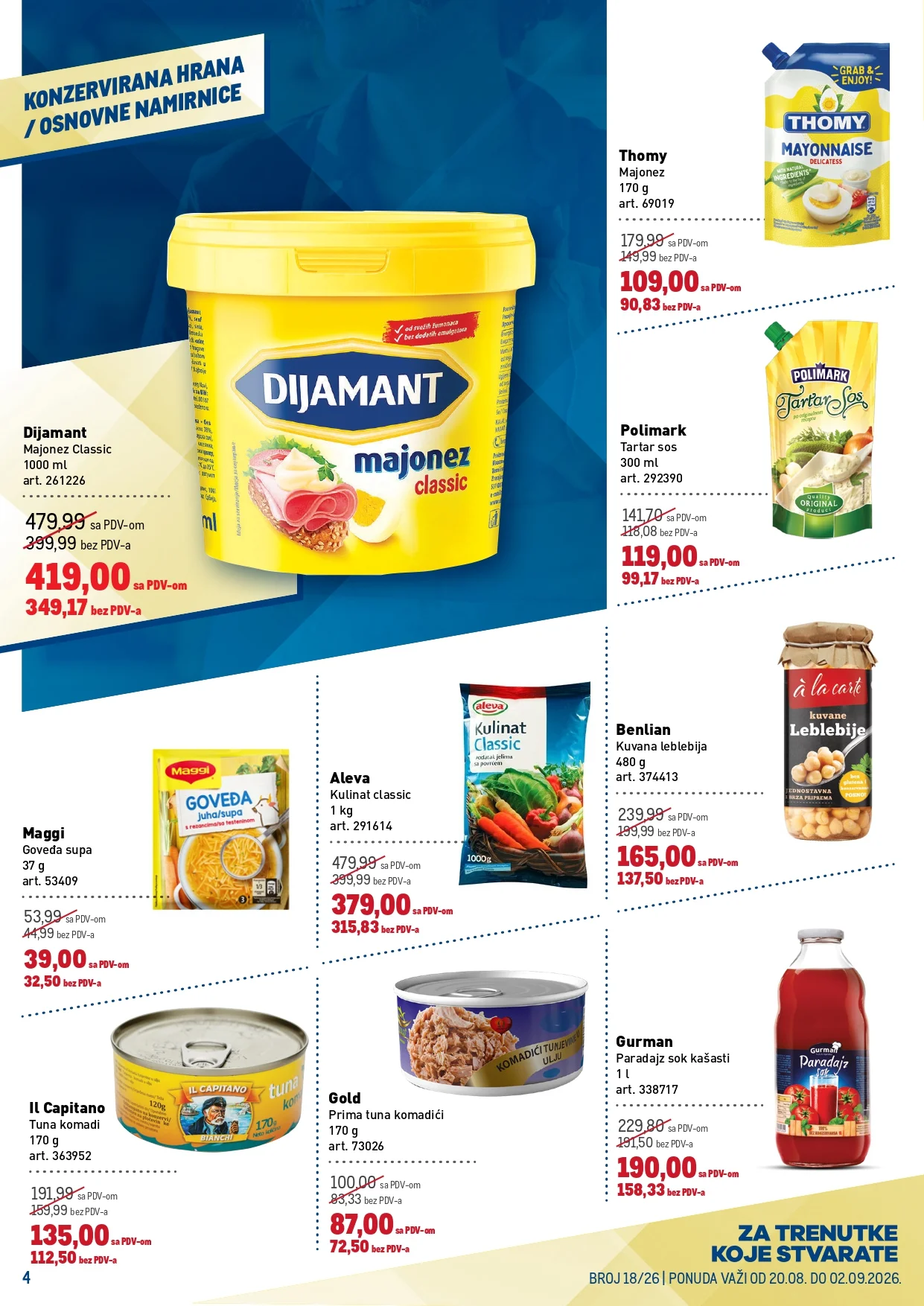 Metro katalog PREHRANA/NEPREHRANA 20.8-2.9.2026. - str. 4