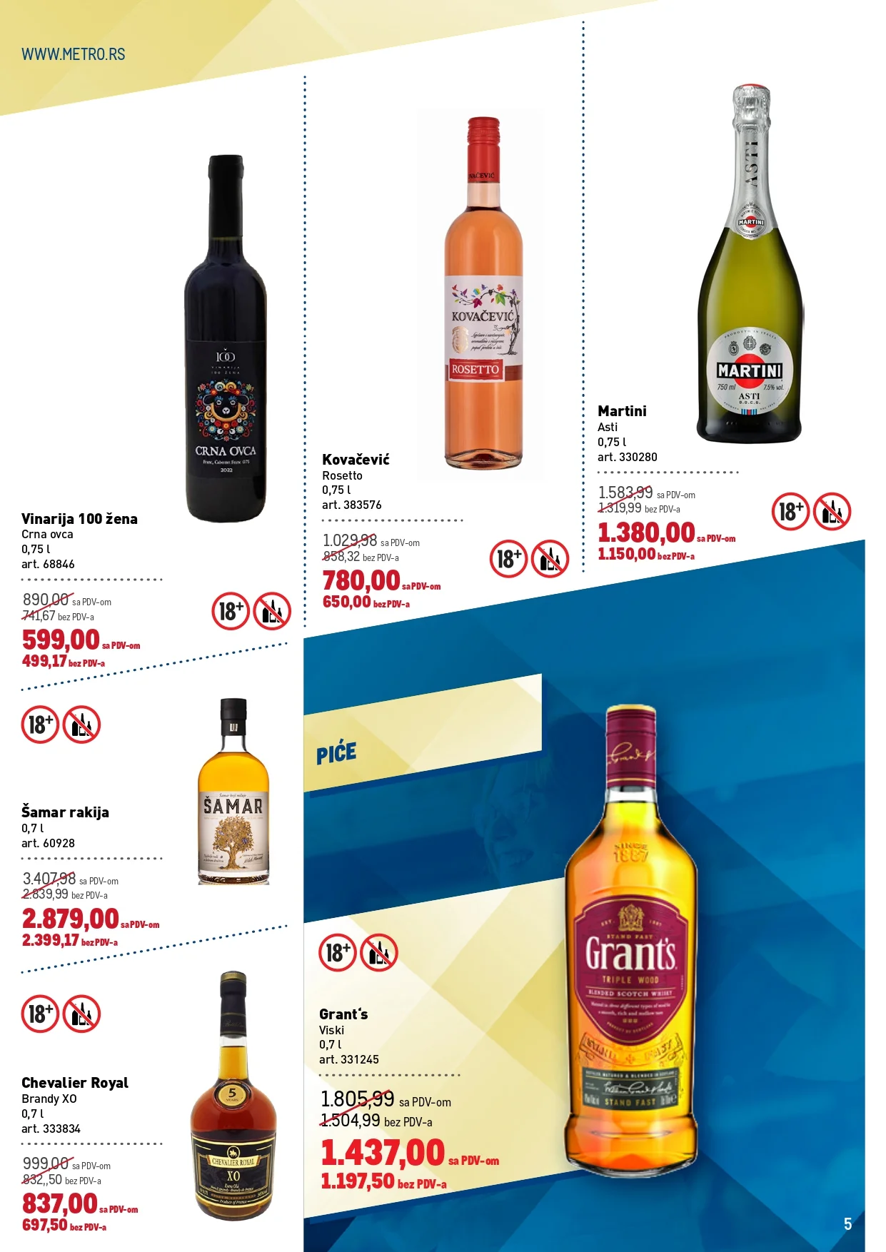Metro katalog PREHRANA/NEPREHRANA 20.8-2.9.2026. - str. 5