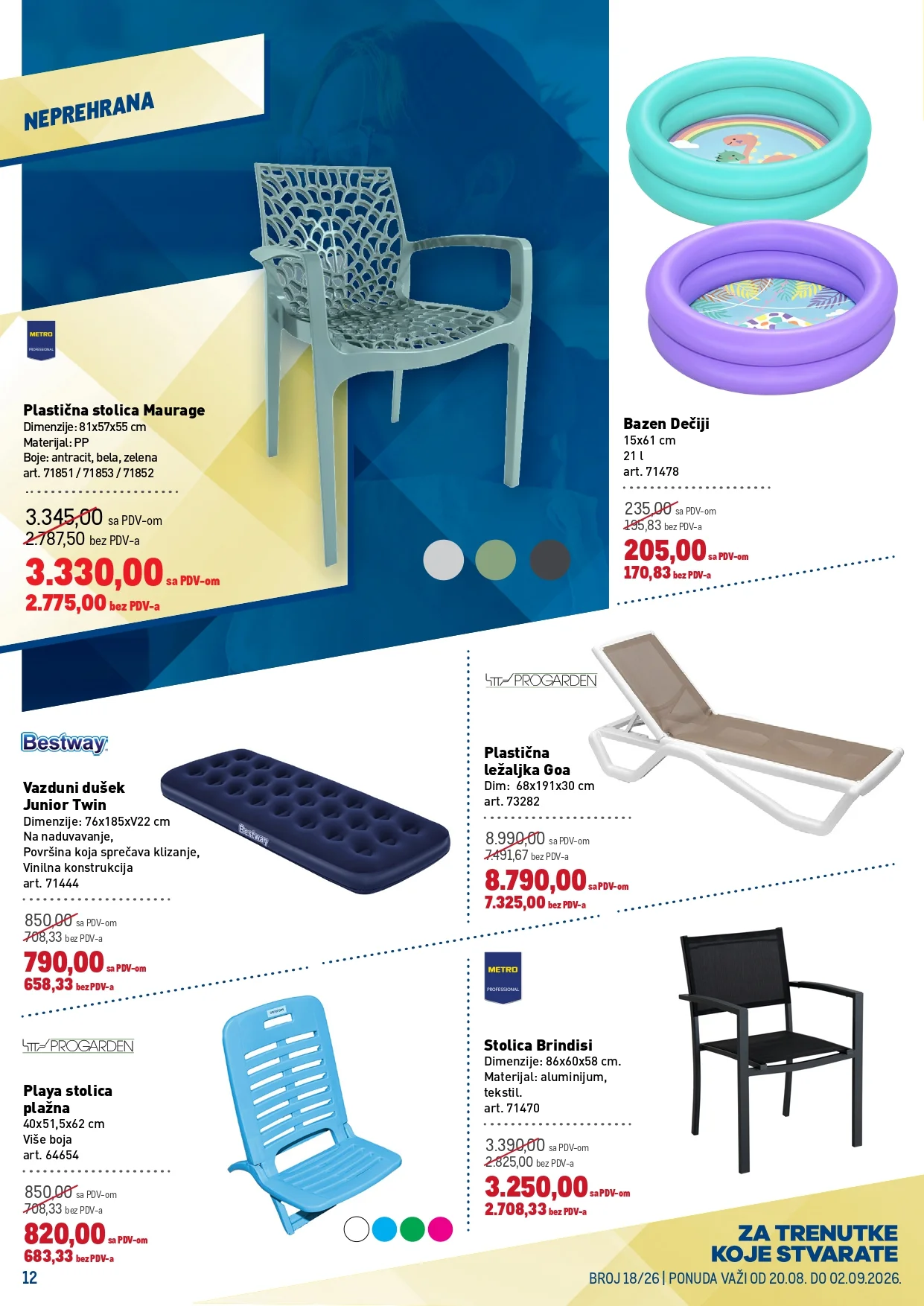 Metro katalog PREHRANA/NEPREHRANA 20.8-2.9.2026. - str. 12