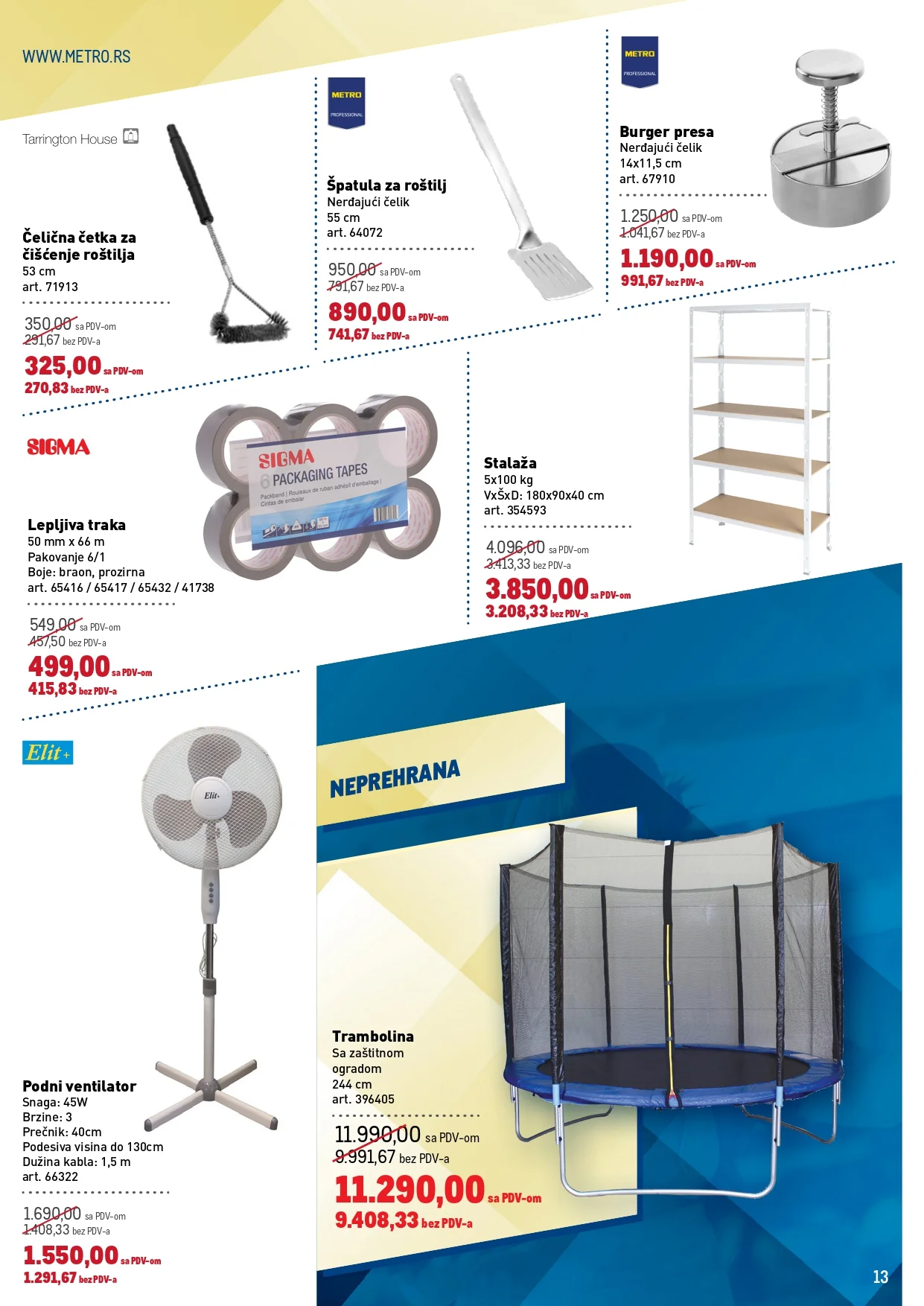 Metro katalog PREHRANA/NEPREHRANA 20.8-2.9.2026. - str. 13