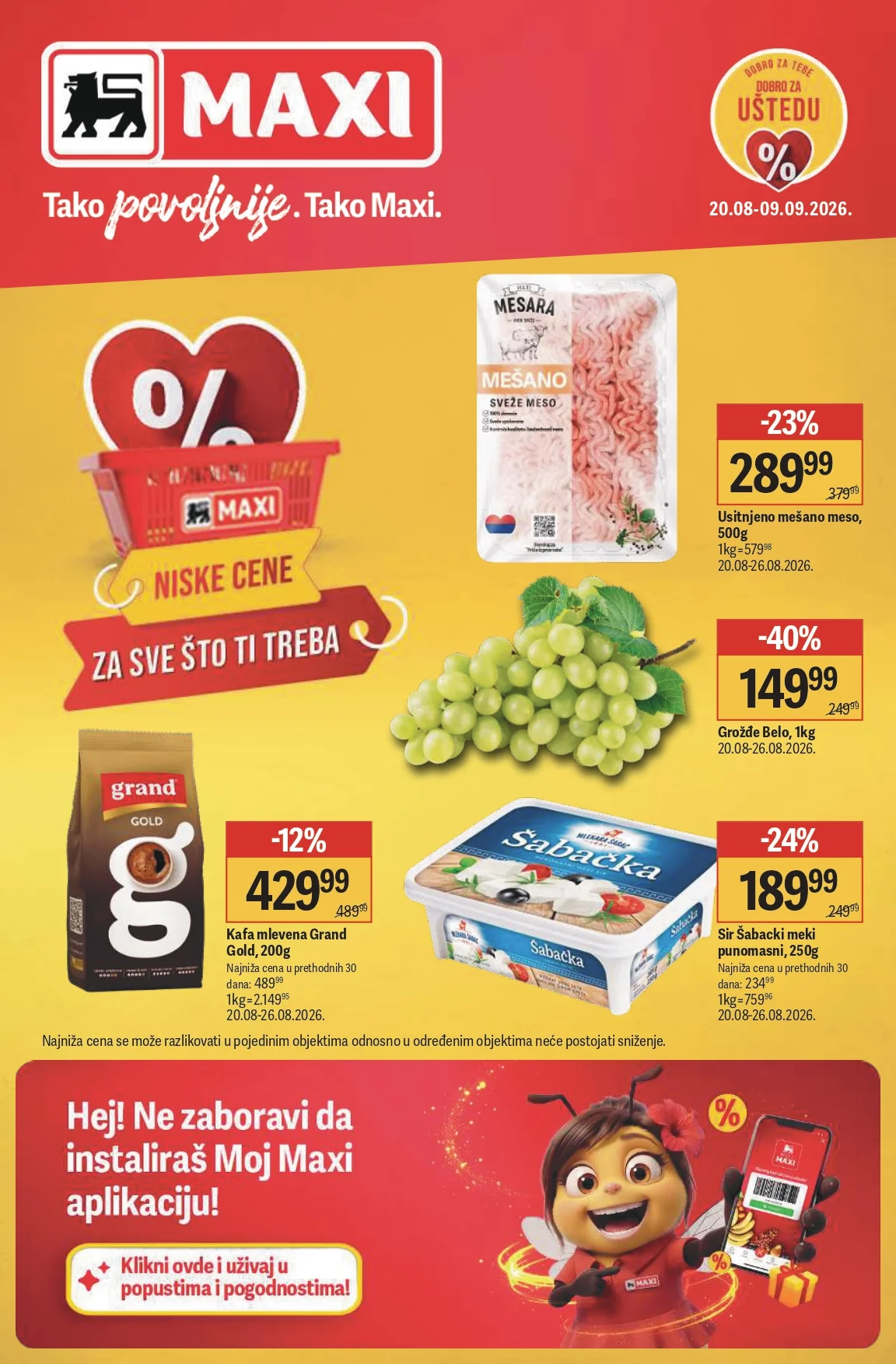 Maxi katalog 20.8-9.9.2026. - str. 1