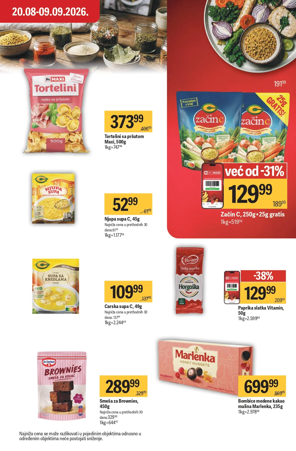 Maxi katalog 27.8-16.9.2026. - str. 20