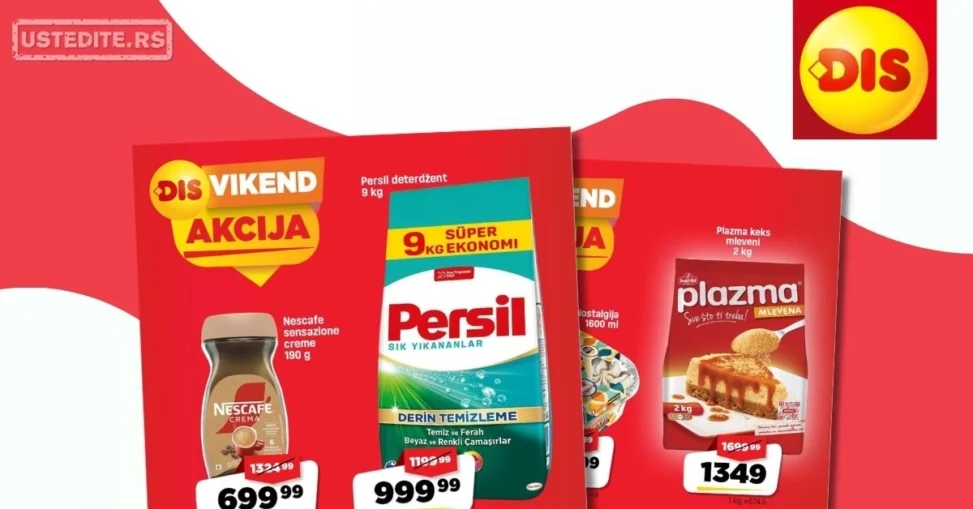 Dis vikend akcija 28-30.8.2026.