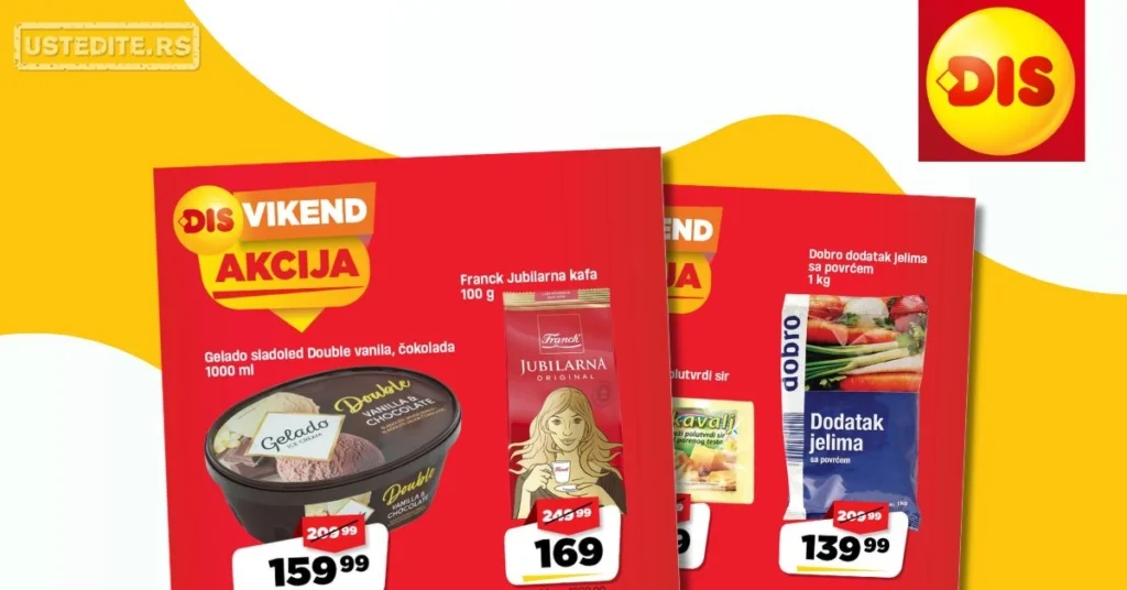 Dis vikend akcija 7-9.8.2026.