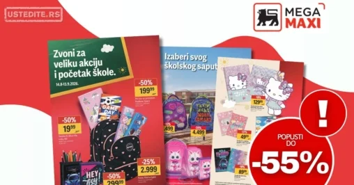 Mega Maxi katalog ŠKOLA 14.8-13.9.2026.