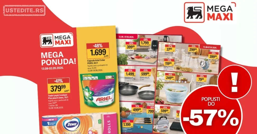 Mega Maxi katalog 13.8-2.9.2026.