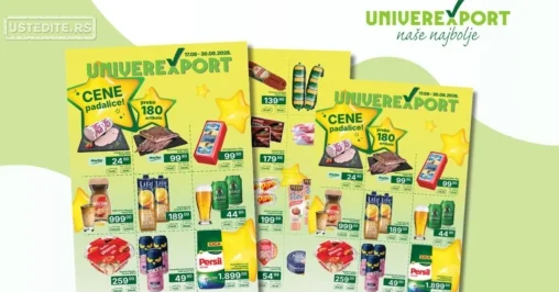 Univerexport katalog CENE PADALICE 17-30.8.2026.