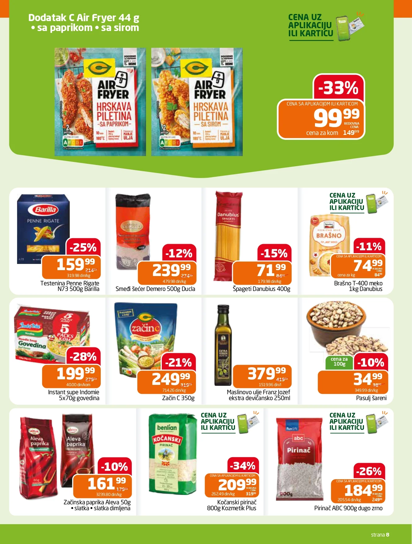 Gomex katalog AKCIJE IZ ŠEŠIRA 19.8-1.9.2026. - str. 8