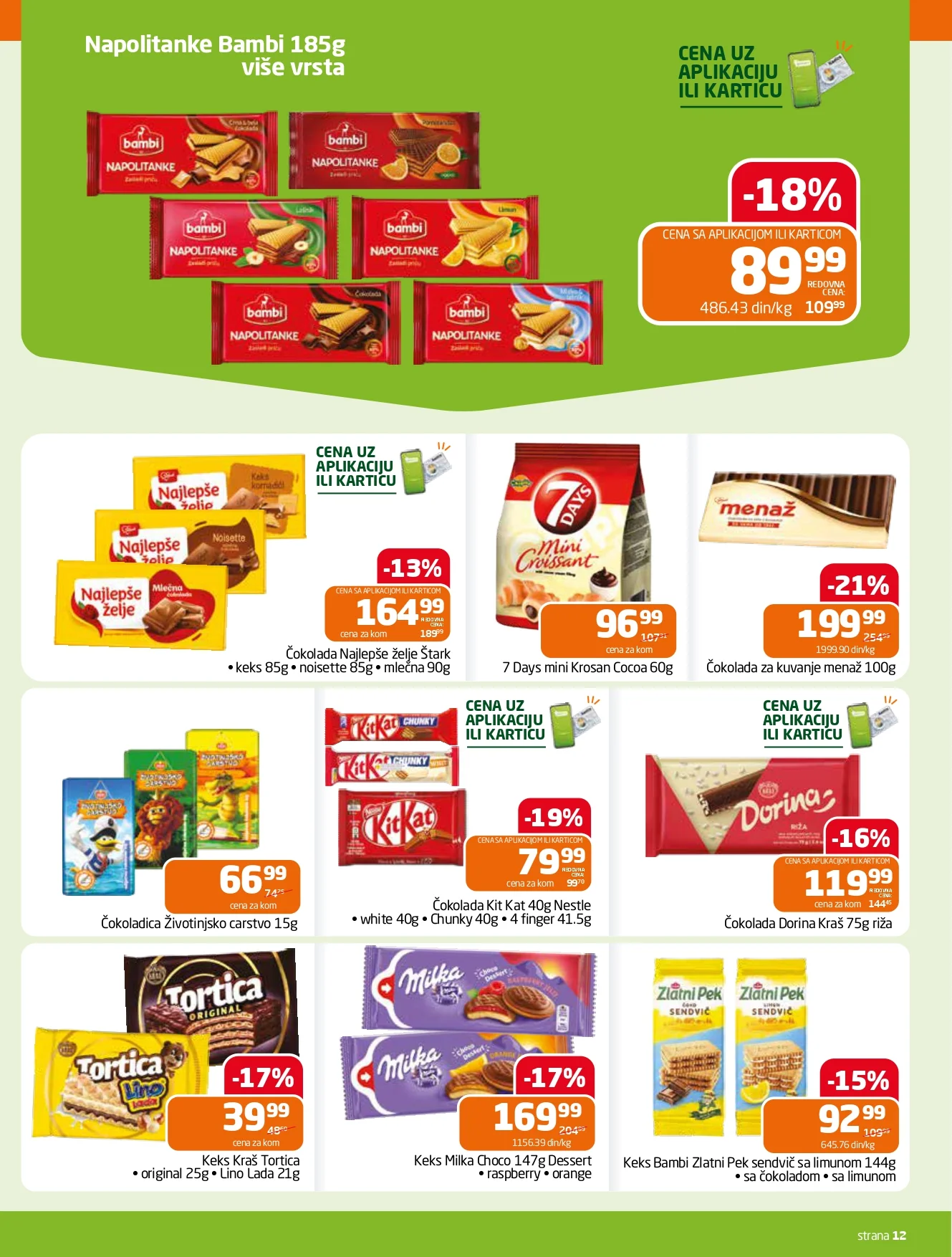 Gomex katalog AKCIJE IZ ŠEŠIRA 19.8-1.9.2026. - str. 12