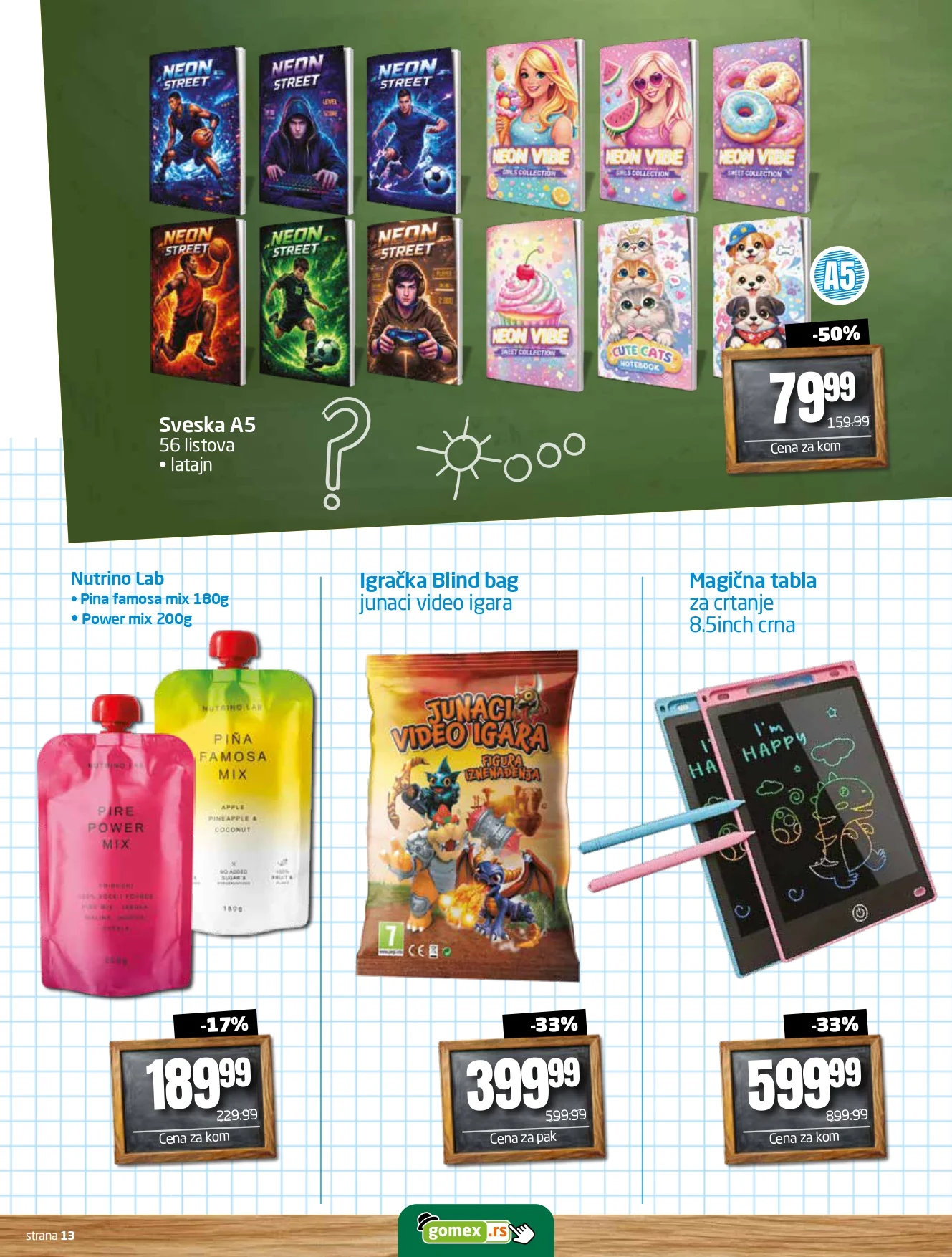 Gomex katalog TEMA MESECA 10.8-8.9.2026. - str. 13