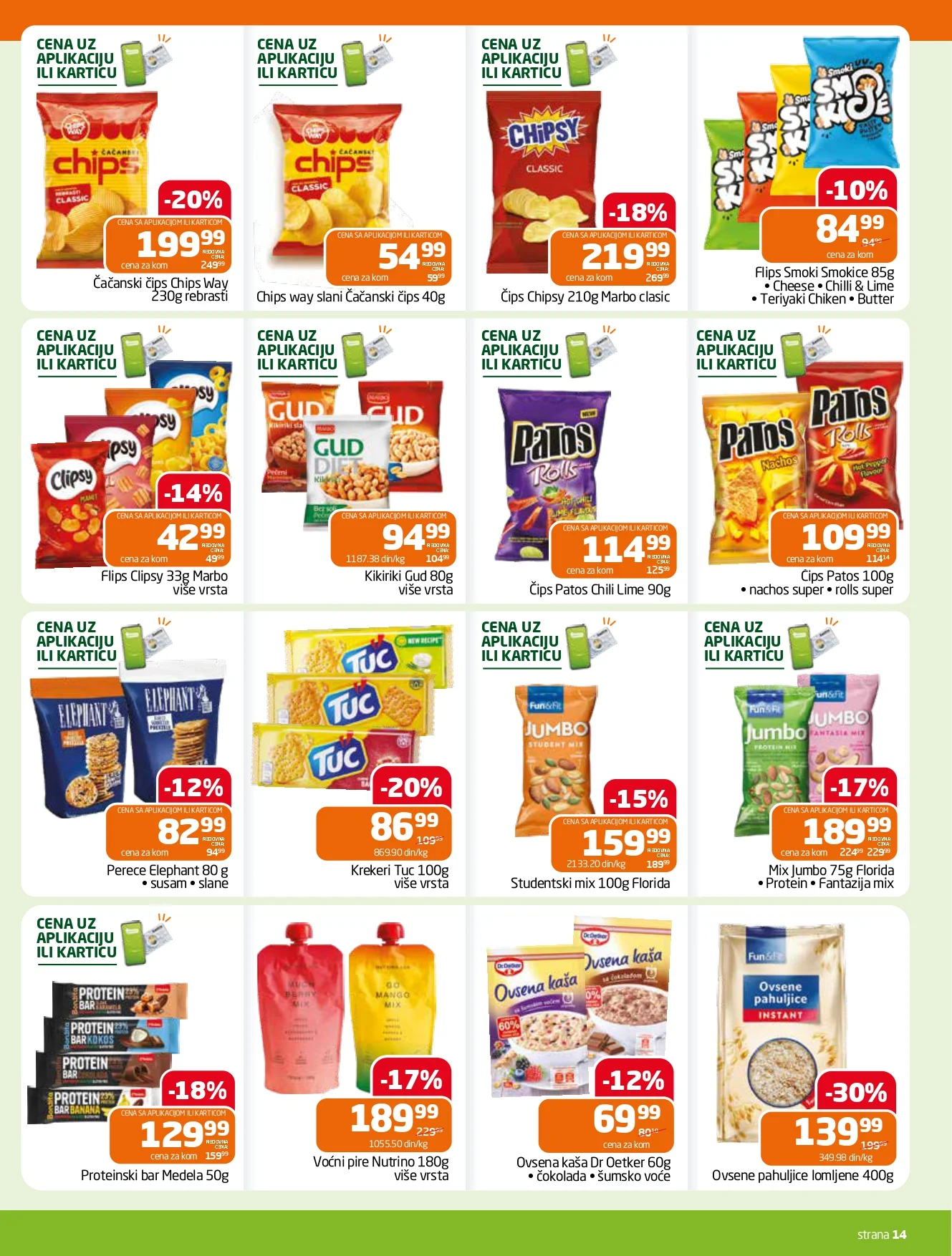 Gomex katalog AKCIJE IZ ŠEŠIRA 19.8-1.9.2026. - str. 14