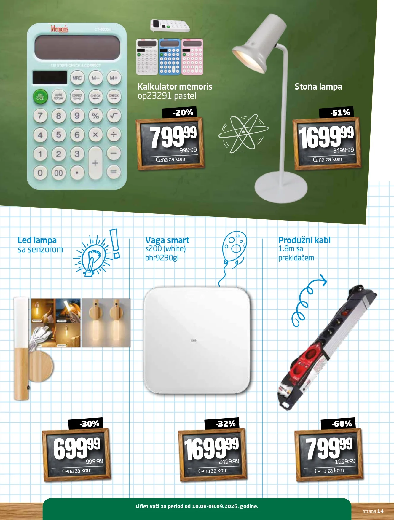 Gomex katalog TEMA MESECA 10.8-8.9.2026. - str. 14