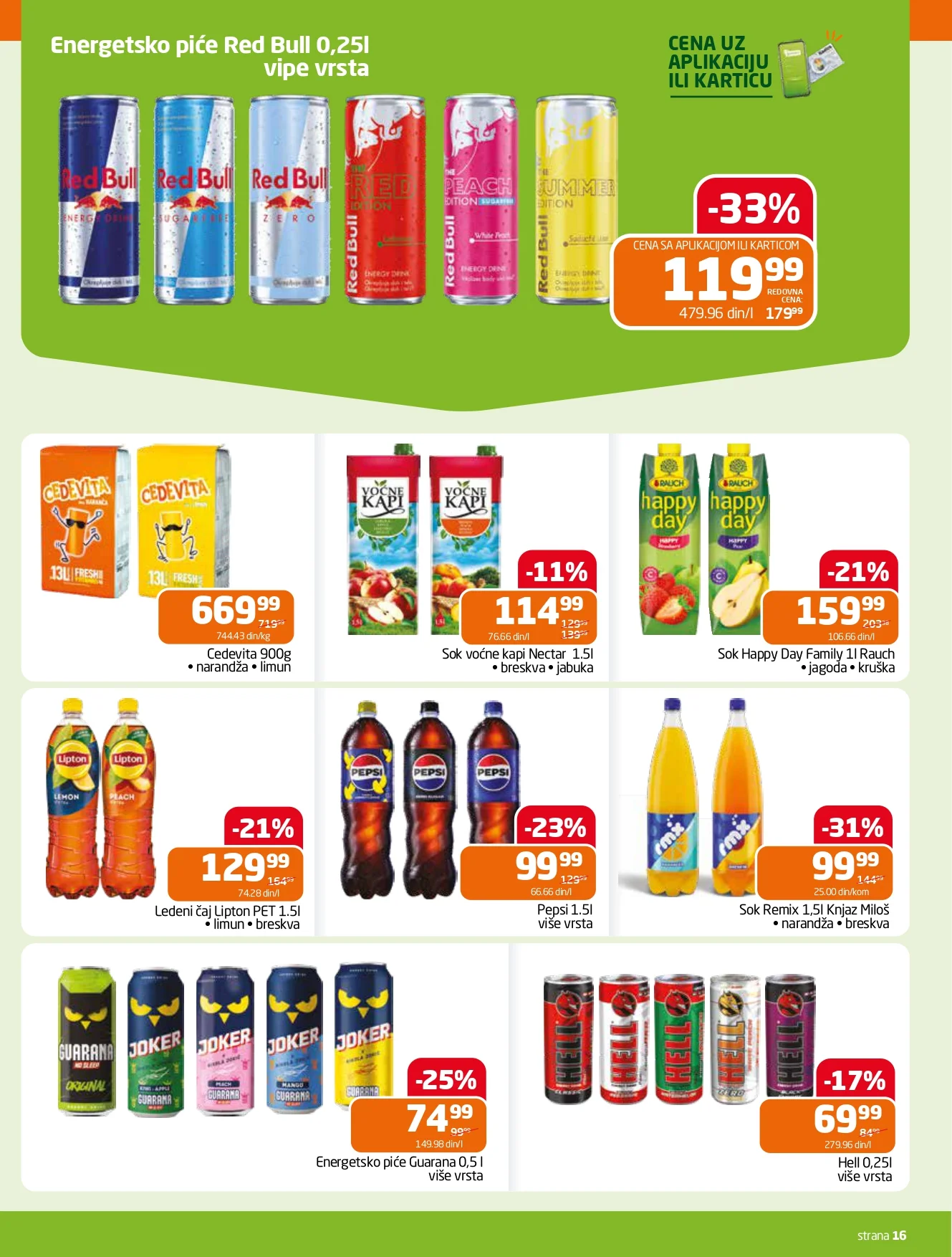 Gomex katalog AKCIJE IZ ŠEŠIRA 19.8-1.9.2026. - str. 16