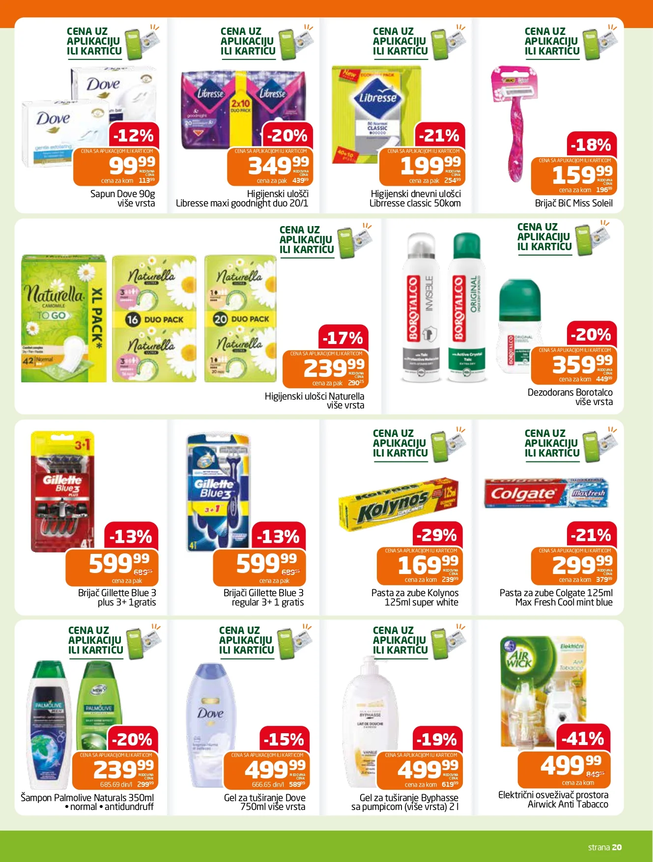 Gomex katalog AKCIJE IZ ŠEŠIRA 19.8-1.9.2026. - str. 20