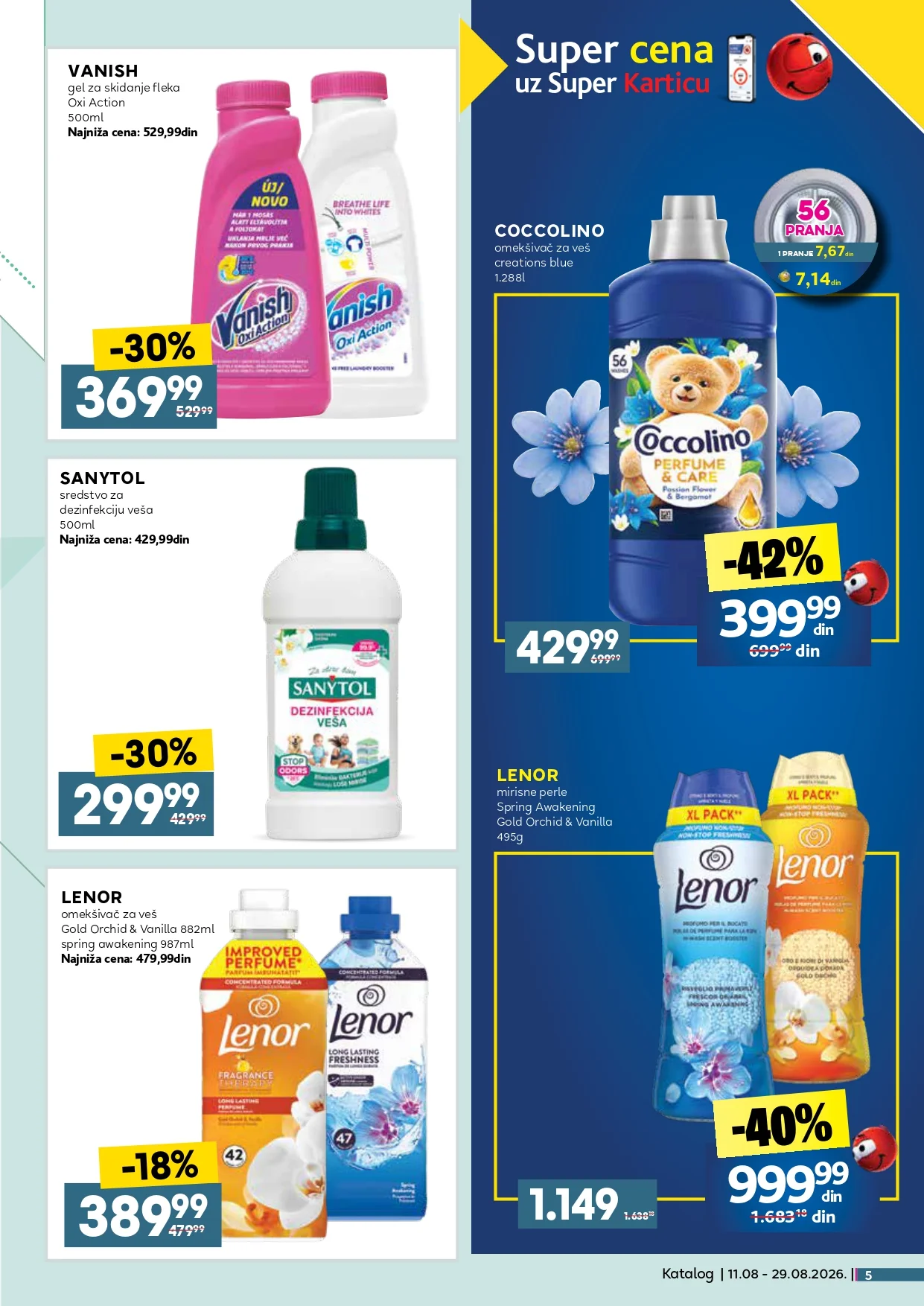 Roda & Idea katalog NEPREHRANA 11-29.8.2026. - str. 5