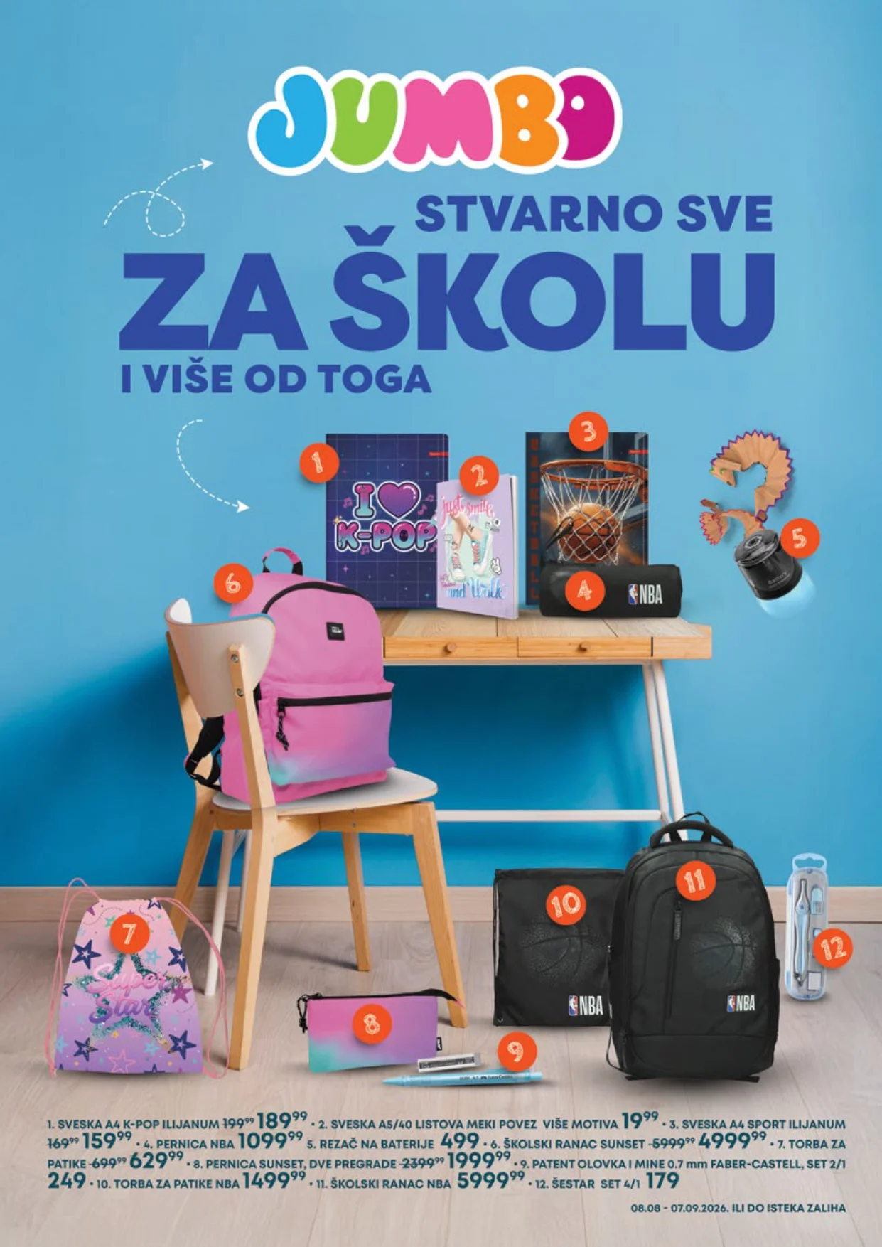 Jumbo katalog ŠKOLA 8.8-7.9.2026. - str. 1