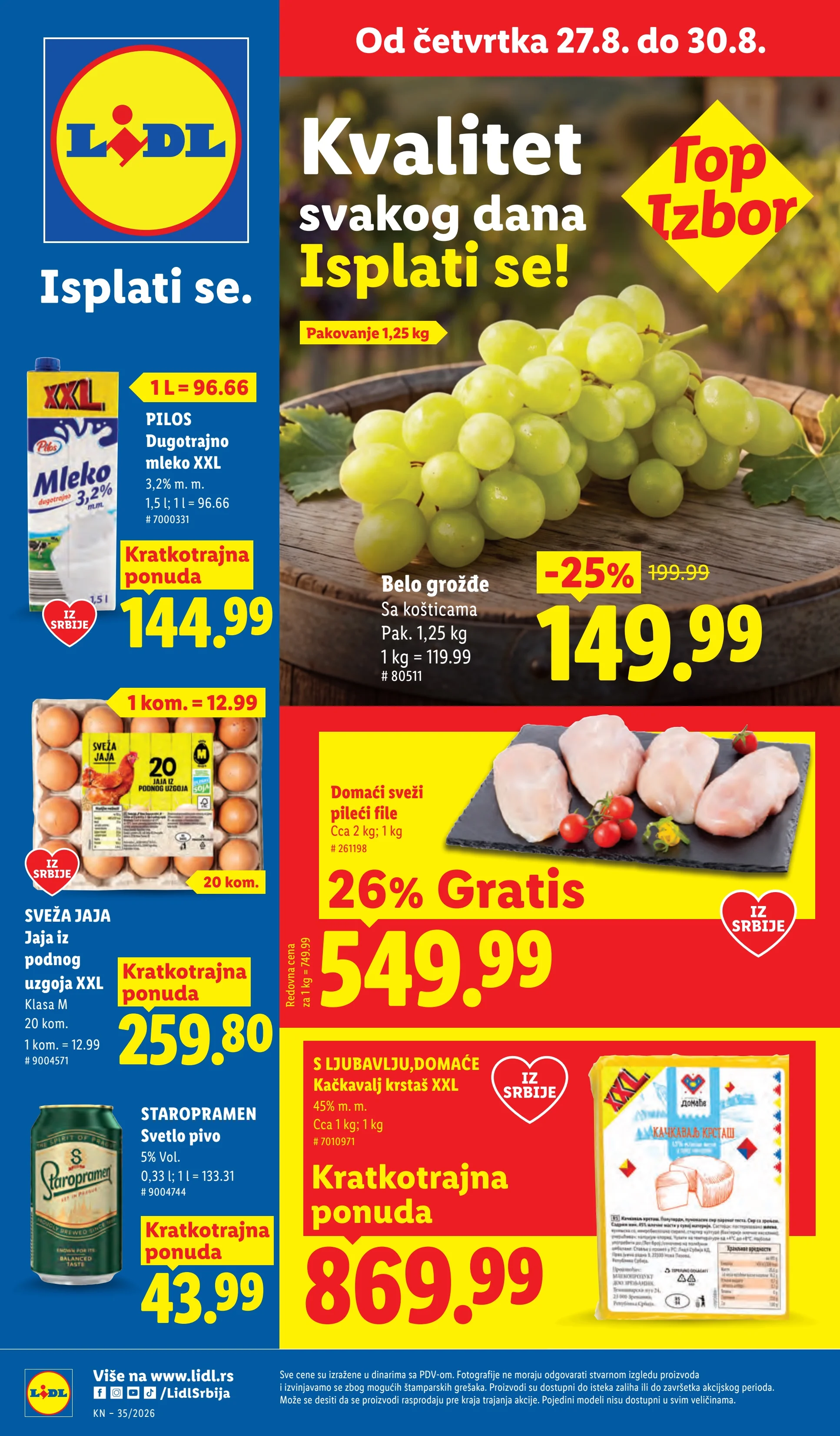 Lidl katalog 27.8-2.9.2026. - str. 1