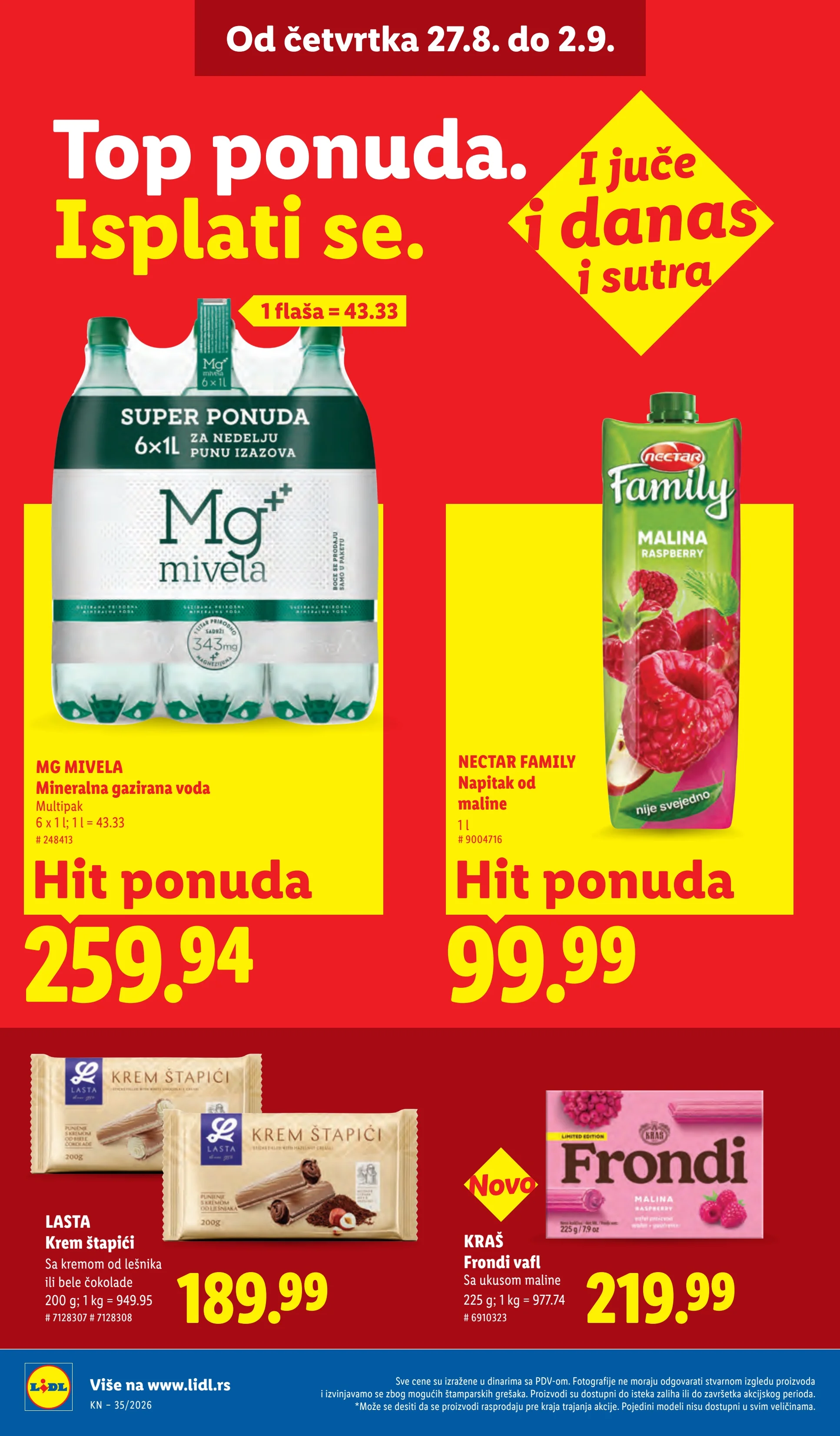 Lidl katalog 27.8-2.9.2026. - str. 34