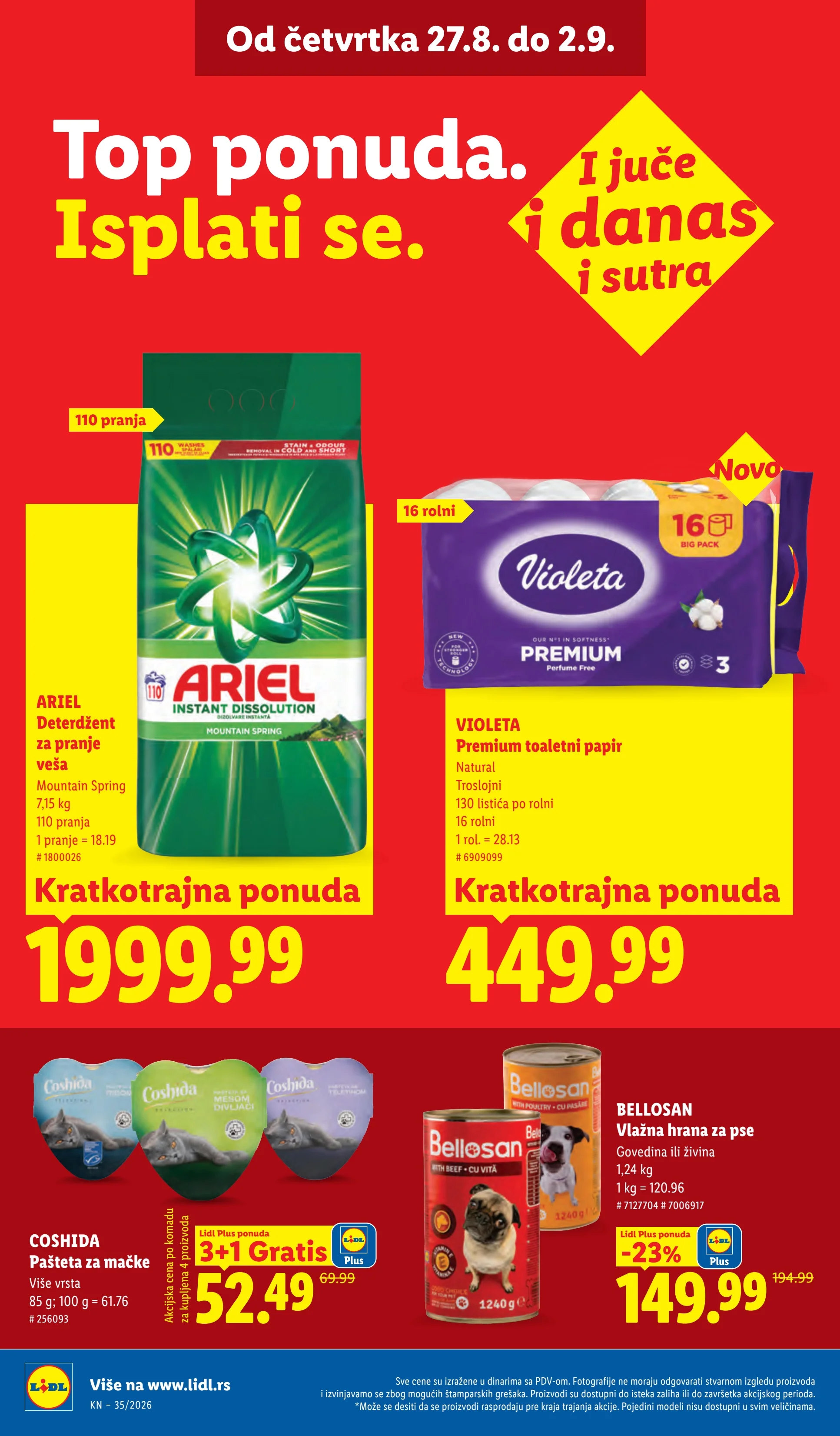Lidl katalog 27.8-2.9.2026. - str. 36