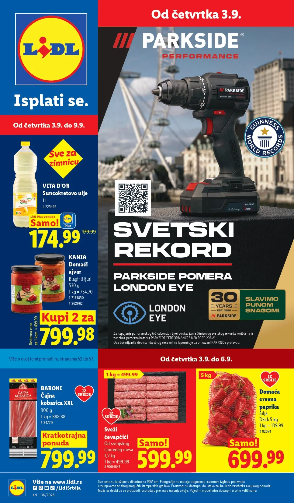 Lidl katalog 3-9.9.2026. - str. 1