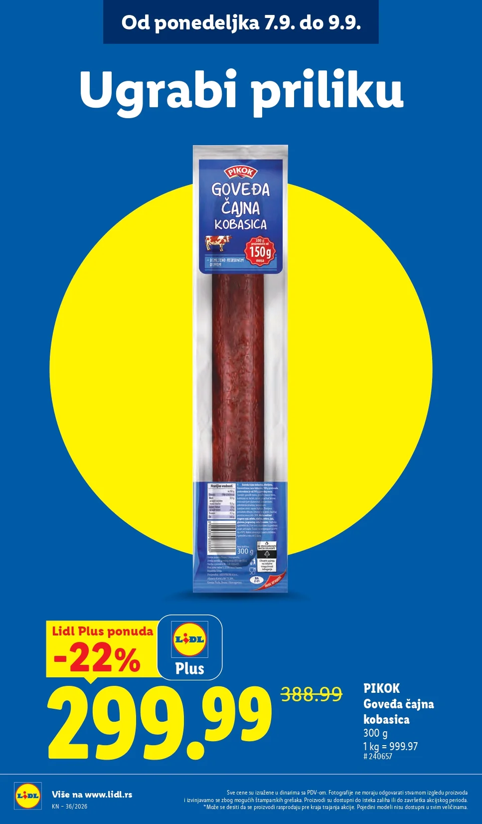 Lidl katalog 3-9.9.2026. - str. 18