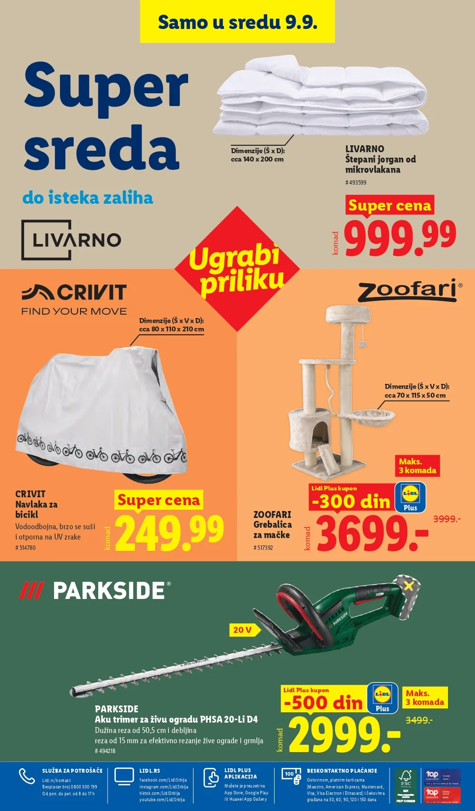 Lidl katalog 3-9.9.2026. - str. 116