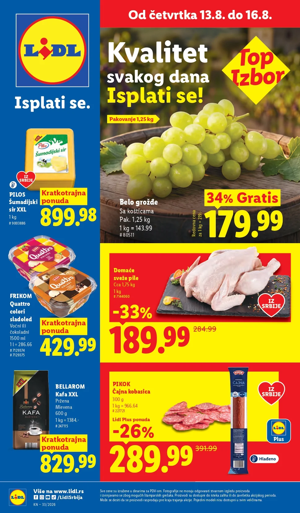 Lidl katalog 13-19.8.2026. - str. 1