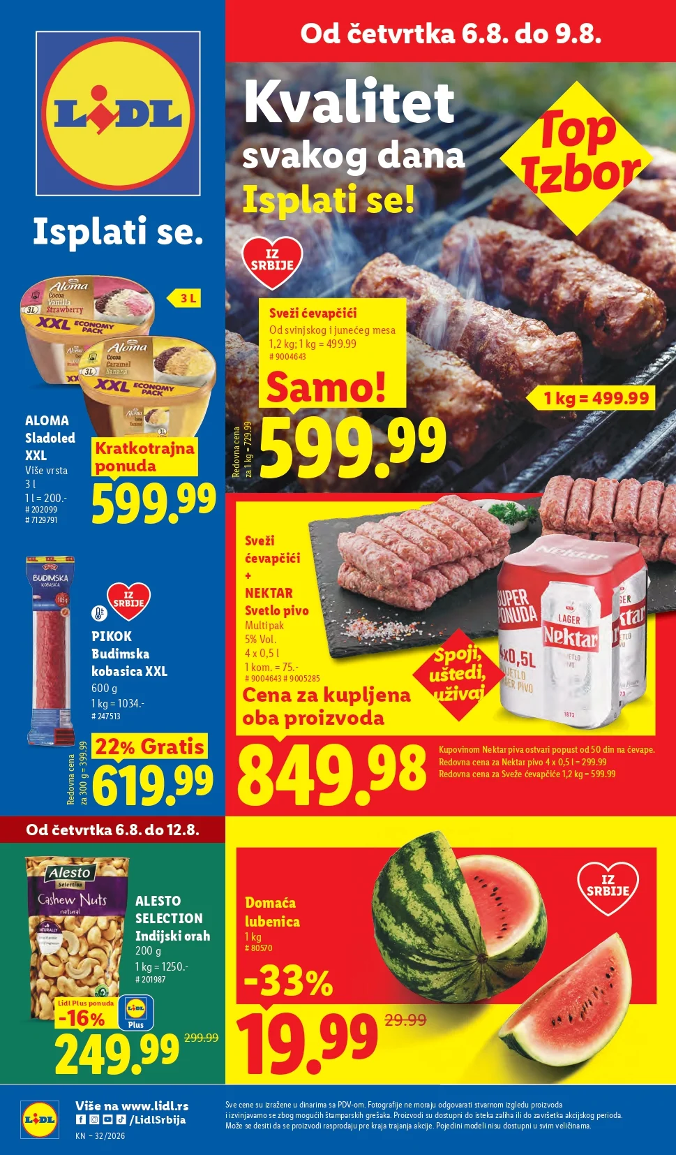 Lidl katalog 6-12.8.2026. - str. 1