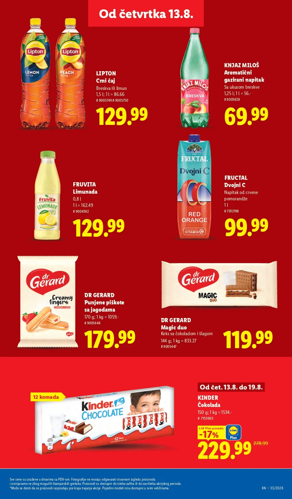 Lidl katalog 13-19.8.2026. - str. 33