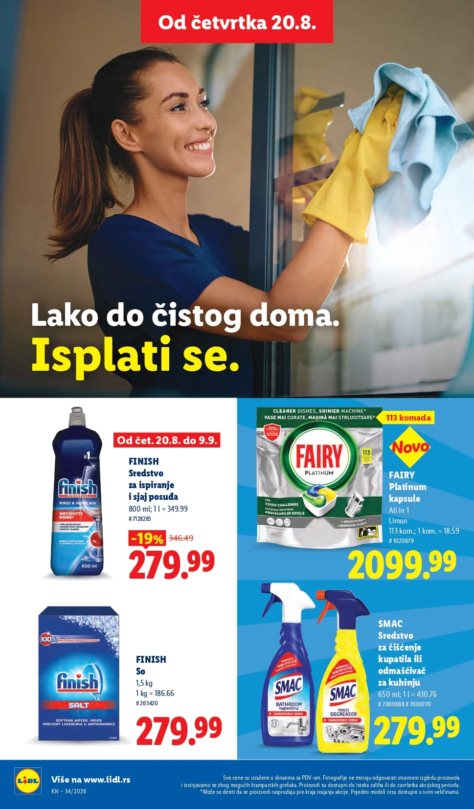 Lidl katalog 20-26.8.2026. - str. 36
