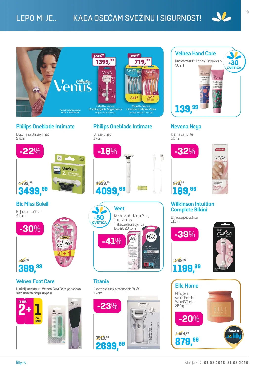 Lilly katalog AVGUST 2026. - str. 9