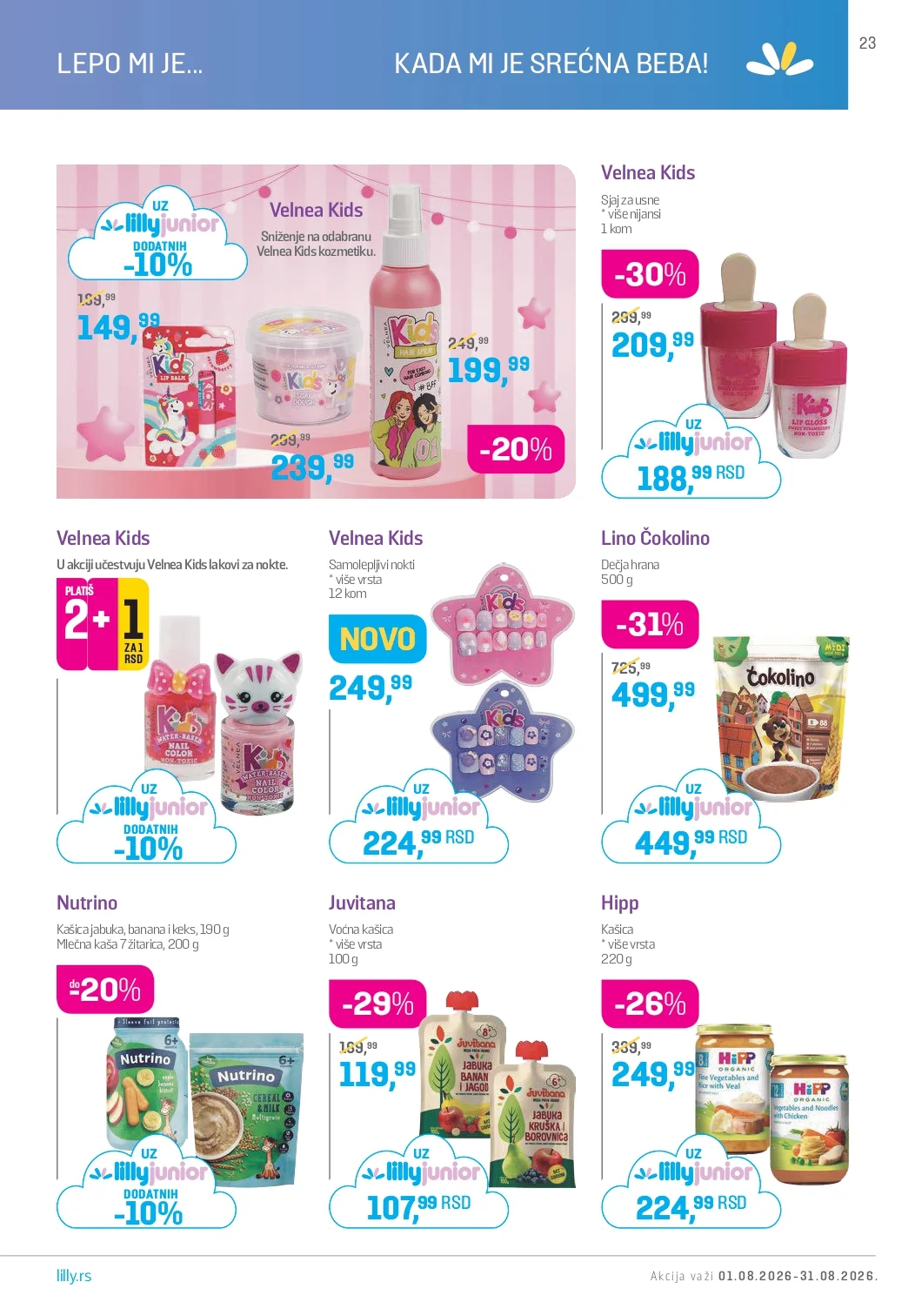 Lilly katalog AVGUST 2026. - str. 23